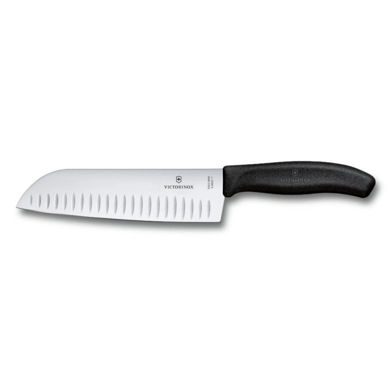 Кухонный нож Victorinox Swiss Classic Santoku Knife 6.8523.17 с воздушными карманами