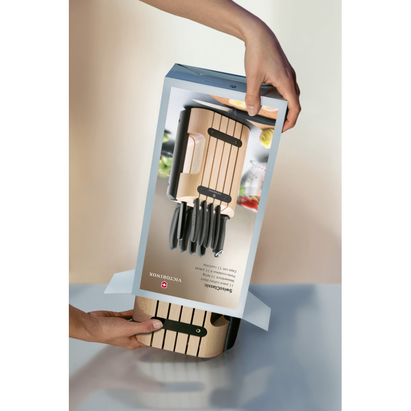 Набор из 11 предметов Victorinox Swiss Classic Cutlery Block 6.7153.11 
