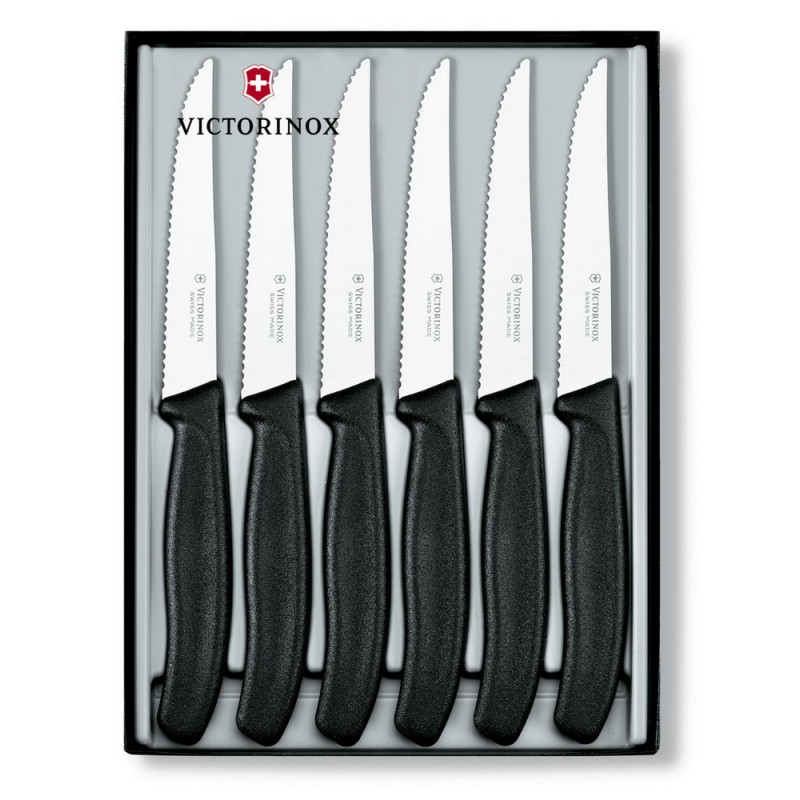 Набор из 6 ножей для стейка Victorinox SwissClassic Steak Set 6.7233.6G