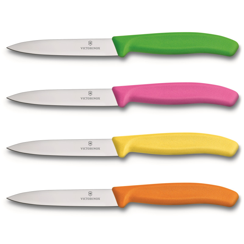 Кухонный нож Victorinox Swiss Classic Paring Knife 6.7706.L114, 10 см., зеленый