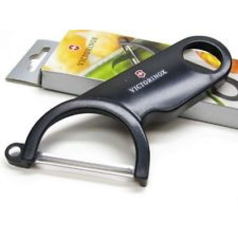 Нож для чистки овощей Victorinox 7.6073.3 Swiss Peeler черный