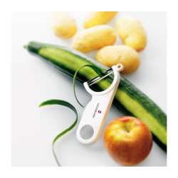 Нож для чистки овощей Victorinox 7.6073.7 Swiss Peeler белый
