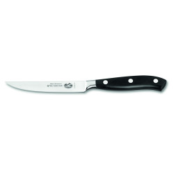 Кухонный кованый профессиональный нож Victorinox для стейков 7.7203.12G в подарочной упаковке