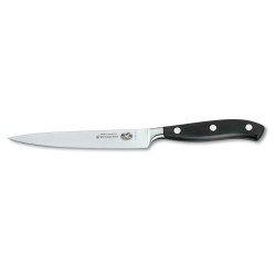 Кухонный кованый профессиональный нож Victorinox для мяса  7.7203.15G в подарочной упаковке