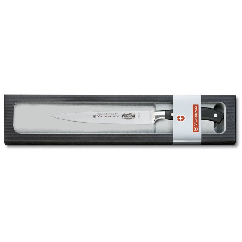 Кухонный кованый профессиональный шеф-нож Victorinox  7.7403.15G в подарочной упаковке