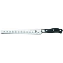 Кухонный кованый профессиональный нож Victorinox для нарезки 7.7223.26 с воздушными карманами