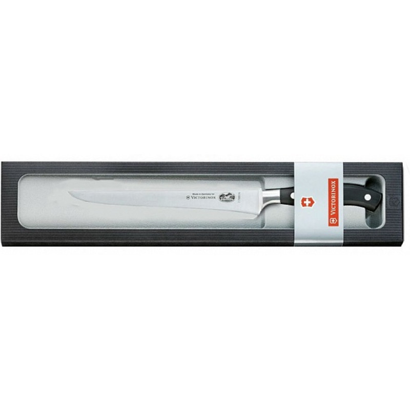 Кухонный кованый профессиональный обвалочный нож Victorinox  7.7303.15G в подарочной упаковке