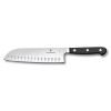 Кухонный кованый профессиональный нож Victorinox Santoku 7.7223.17 с воздушными карманами