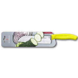 Кухонный нож Victorinox Swiss Classic Santoku Knife 6.8526.17L8B с воздушными карманами в блистере