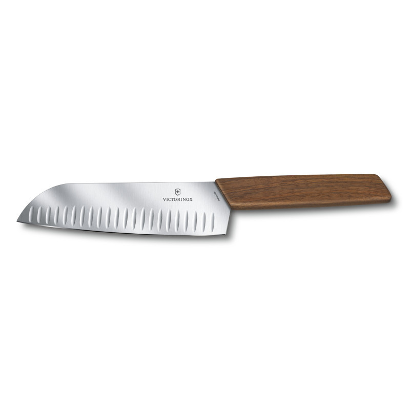 Кухонный нож Victorinox Swiss Modern Santoku Knife 6.9050.17KG в подарочной упаковке