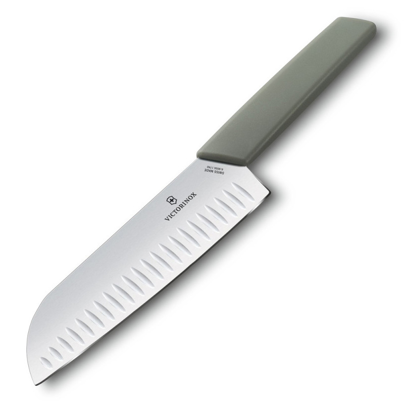 Кухонний ніж Victorinox Swiss Modern Santoku Knife 6.9056.17K6B