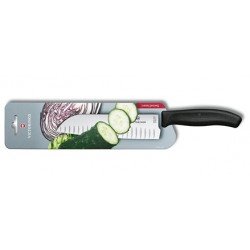 Кухонный нож Victorinox Swiss Classic Santoku Knife 6.8523.17B с воздушными карманами в блистере
