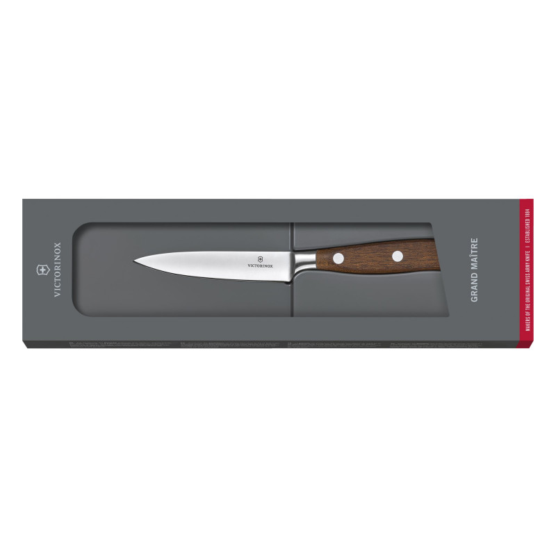 Кованый нож Victorinox Grand maitre Rosewood Steak Knife 7.7200.10G в подарочной упаковке
