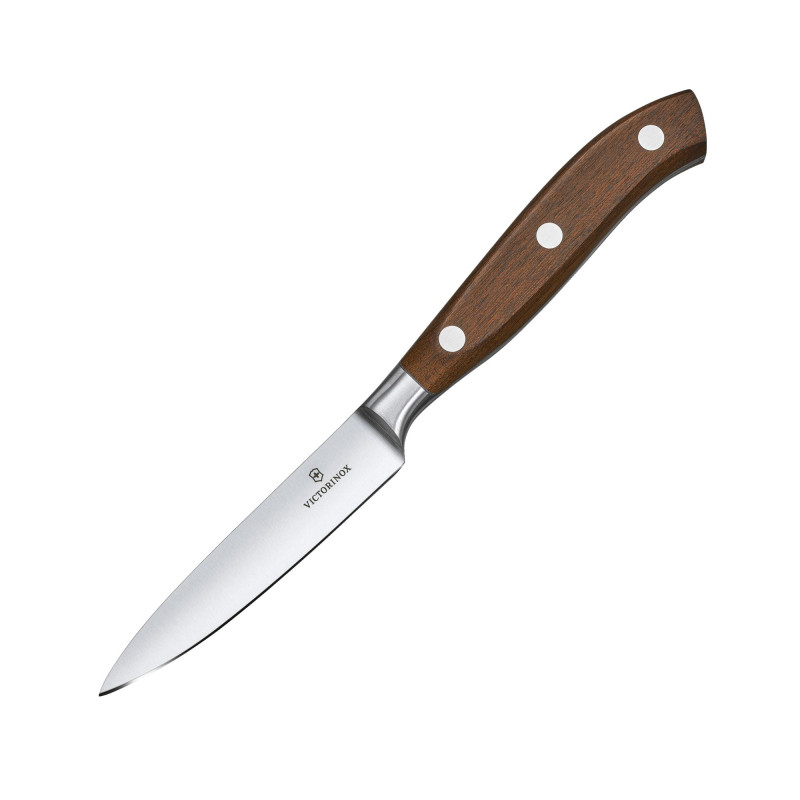 Кованый нож Victorinox Grand maitre Rosewood Steak Knife 7.7200.10G в подарочной упаковке