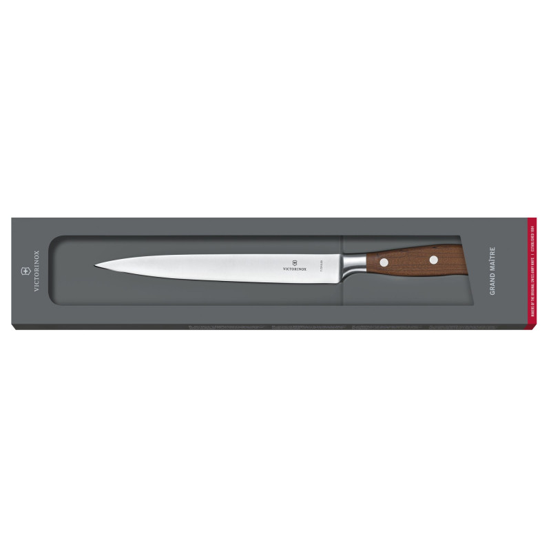 Кованый нож Victorinox Grand Maître Rosewood Filleting Knife 7.7210.20G в подарочной упаковке