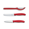 Набор из 3 ножей Victorinox Swiss Classic Paring Knife Set with Peeler 6.7111.31