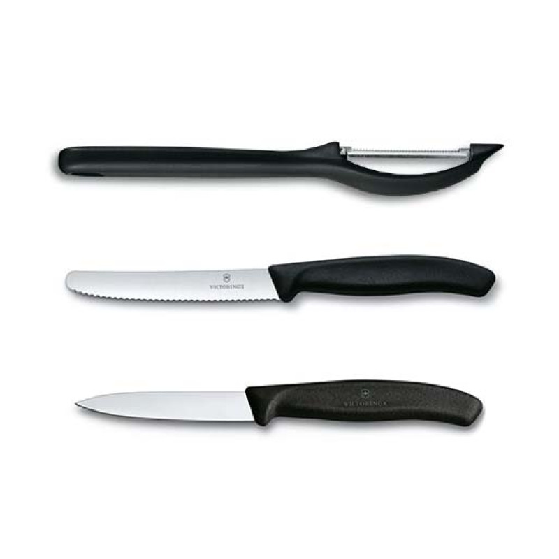 Набор из 3 ножей Victorinox Swiss Classic Paring Knife Set with Peeler 6.7113.31