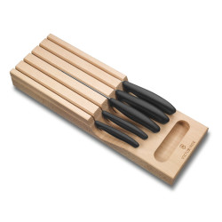 Набор из 5 предметов Victorinox Swiss Classic In-Drawer Knife Holder 6.7143.5 с подставкой