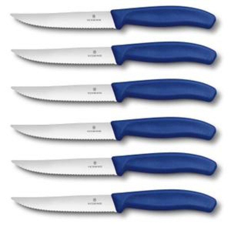 Набір з 6 ножів Victorinox Swiss Classic Steak Knife Set 6.7232.6