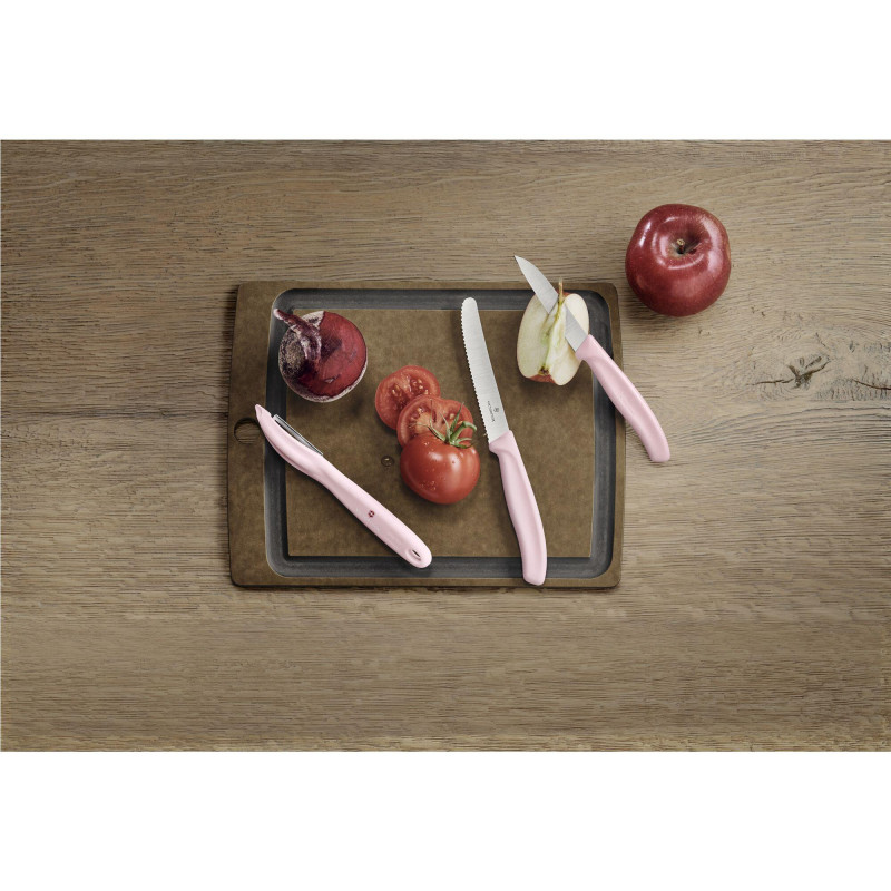 Набір з 3 предметів Victorinox Swiss Classic Trend Colors Paring Knife Set with Universal Peeler 6.7116.31L52