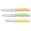 Набір з 3 ножів Victorinox Swiss Classic Trend Colors Paring Knife Set 6.7116.34L2