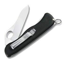 Нож Victorinox Sentinel One-Hand 0.8416.M3 черный с клипсой