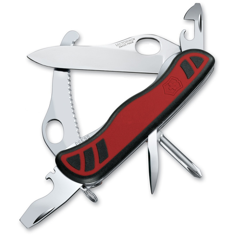 Нож Victorinox Dual Pro X OneHand 0.8471.MC черный/красный