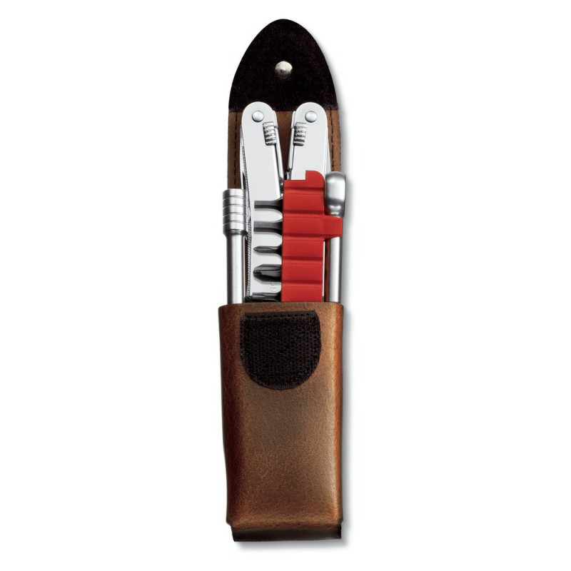 Мультитул Victorinox Swiss Tool Spirit XC Plus Ratchet 3.0239.L шкіряний чохол