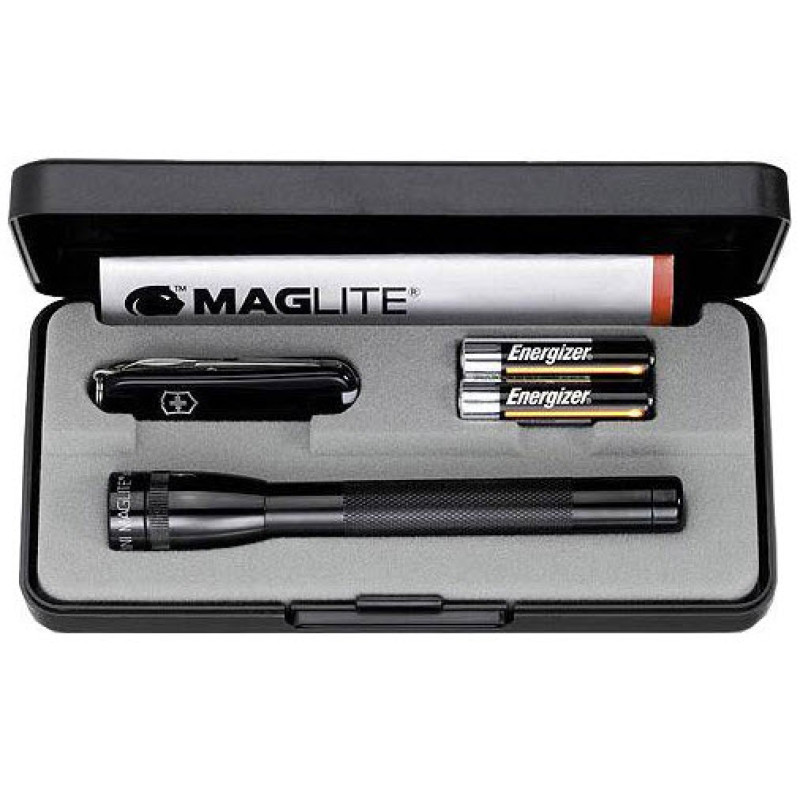 Набор нож Victorinox и фонарь Maglite 4.4023