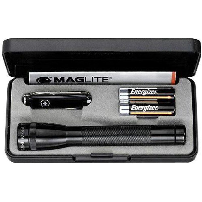 Набор нож Victorinox и фонарь Maglite 4.4033
