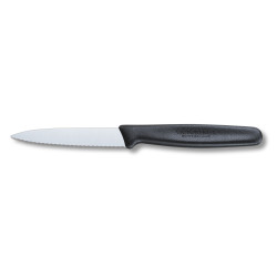 Кухонный нож Victorinox Standard Paring Knife 5.0633  8 см, серрейтор черный