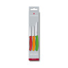 Набор из 3 цветных ножей Victorinox Swiss Classic Paring Knife Set Colorful 6.7116.32