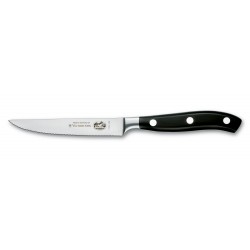 Кухонный кованый профессиональный нож Victorinox для стейков и томатов  7.7203.12WG в подарочной упаковке