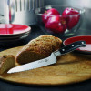 Кухонный кованый профессиональный нож для хлеба и нарезки Victorinox  7.7433.21G в подарочной упаковке