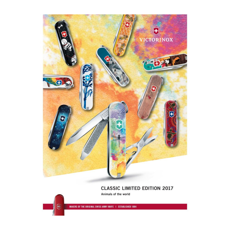 Нож Victorinox Classic LE 2017 "Woodworm" 0.6223.L1706