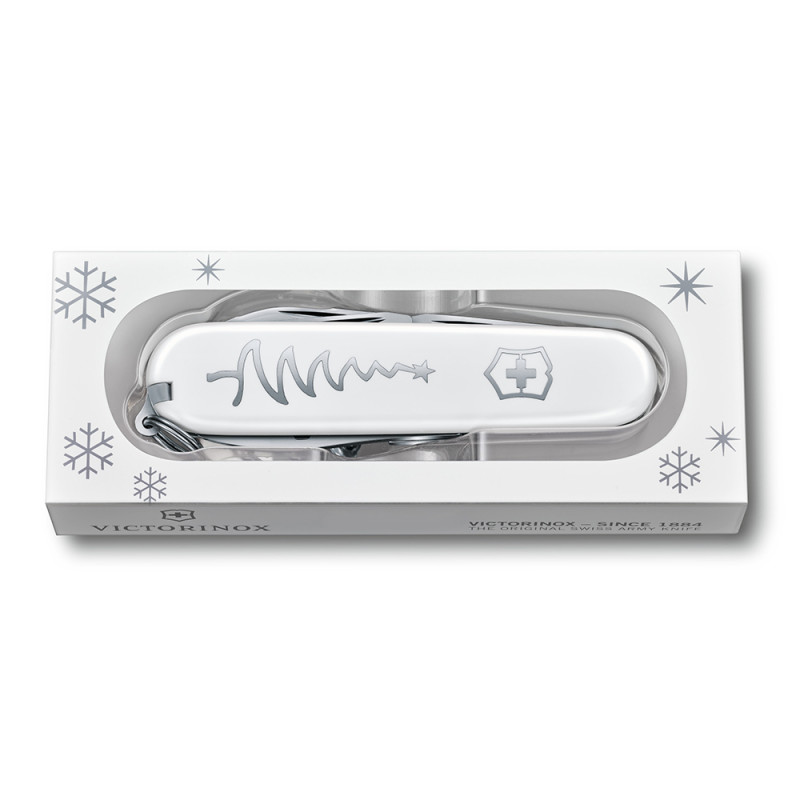 Ніж Victorinox Sportsman White Christmas 0.3804.77 Special Edition 2018