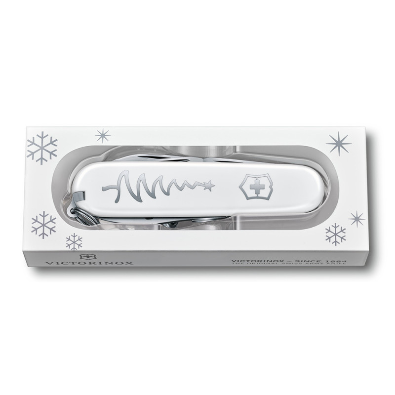 Ніж Victorinox Sportsman White Christmas 0.3804.77 Special Edition 2018