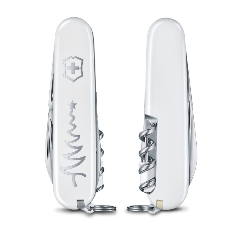 Ніж Victorinox Sportsman White Christmas 0.3804.77 Special Edition 2018