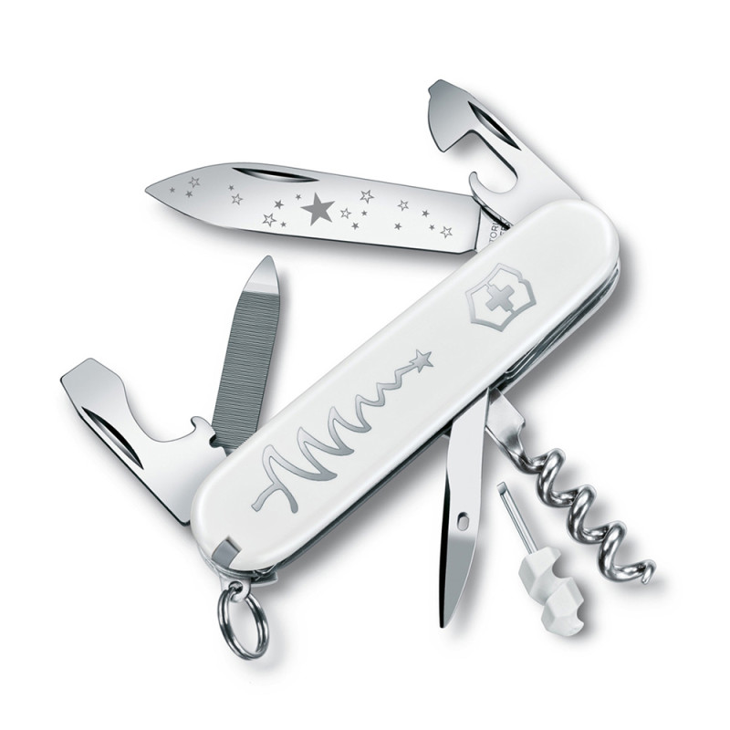Ніж Victorinox Sportsman White Christmas 0.3804.77 Special Edition 2018