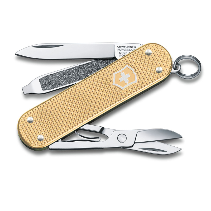 Нож Victorinox Classic Alox Limited Edition 2019 Champagne Gold 0.6221.L19