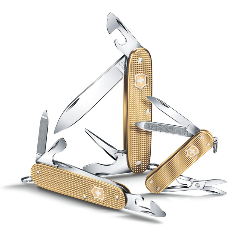 Нож Victorinox Pioneer Alox Limited Edition 2019 Champagne Gold 0.8201.L19