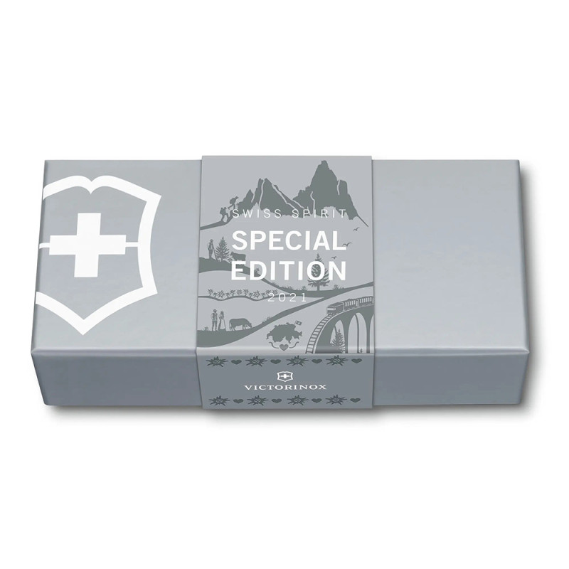 Ніж Victorinox Climber Wood Swiss Spirit Special Edition 2021 1.3701.63L21