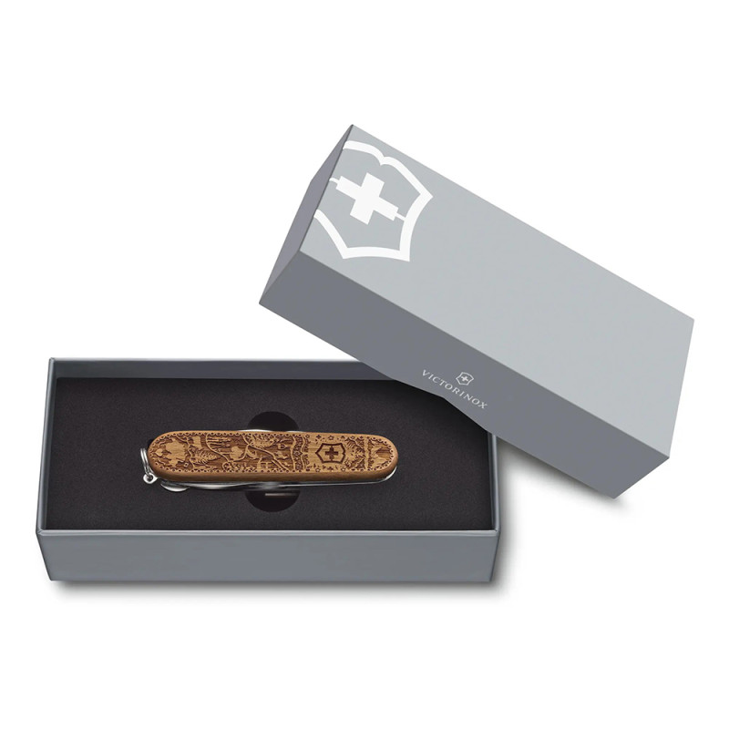 Ніж Victorinox Climber Wood Swiss Spirit Special Edition 2021 1.3701.63L21