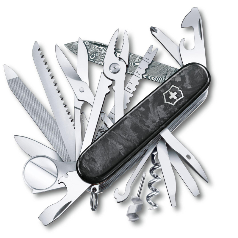 Ніж Victorinox Swiss Champ 1.6791.J21 Damast Limited Edition 2021