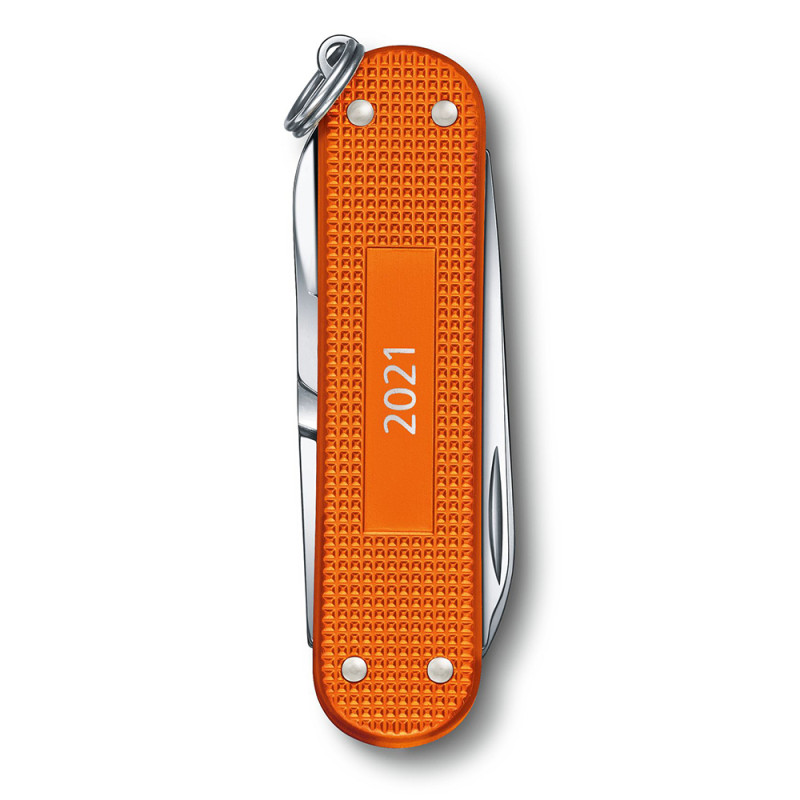 Ніж Victorinox Classic SD Alox Limited Edition 2021 Tiger Orange 0.6221.L21