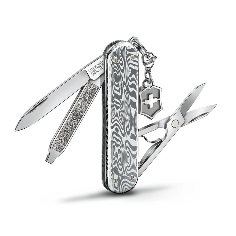 Ніж Victorinox Classic SD Brilliant Damast 0.6221.34