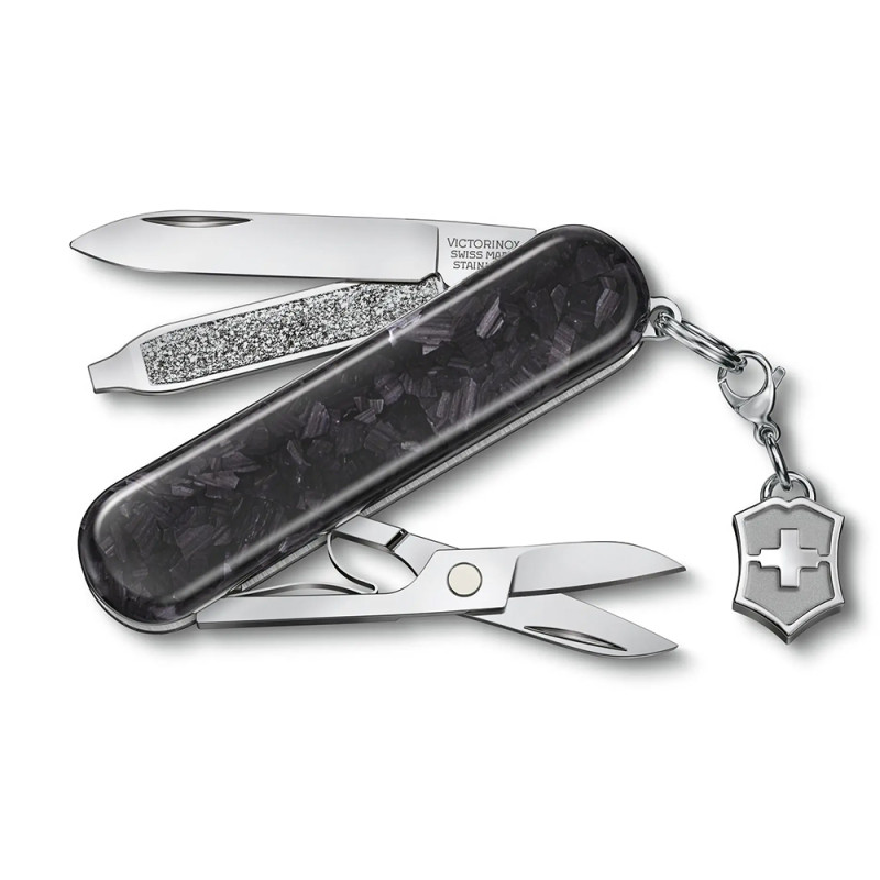 Ніж Victorinox Classic SD Brilliant Carbon 0.6221.90