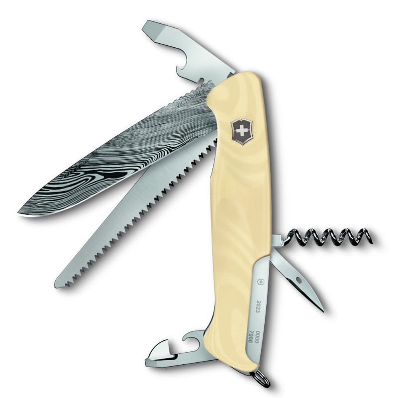 Ніж Victorinox Ranger 55 Mic 0.9561.J23 Damast Limited Edition 2023