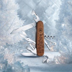 Ніж Victorinox Climber Wood Winter Magic Limited Edition 2025 1.3701.63E1