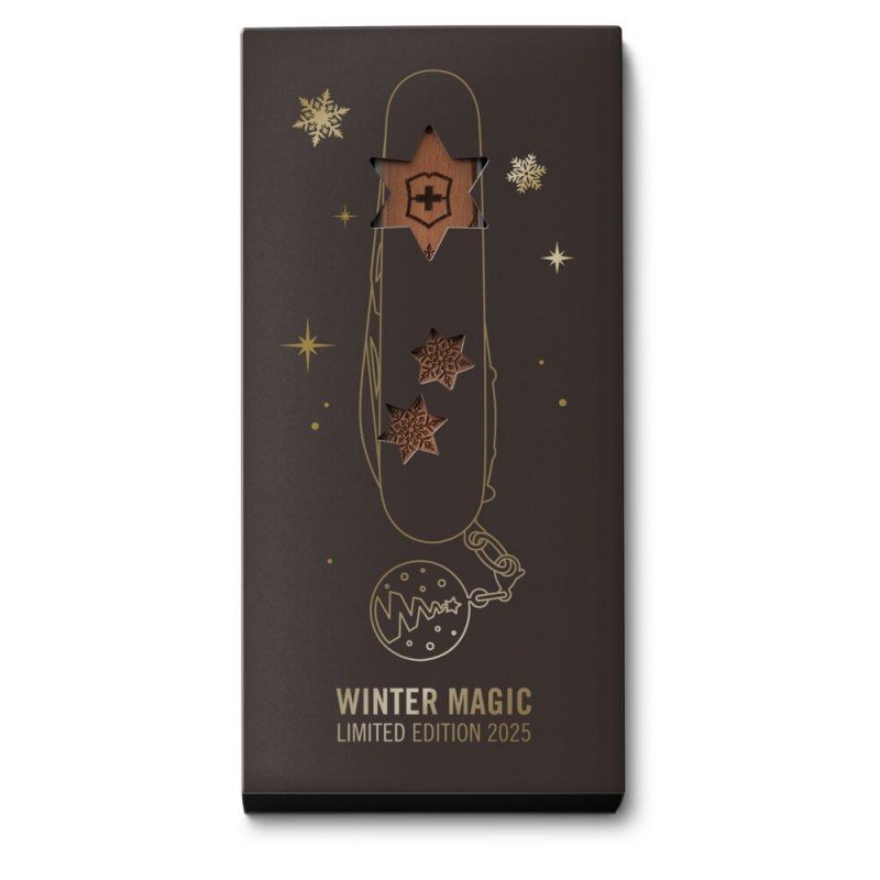 Ніж Victorinox Climber Wood Winter Magic Limited Edition 2025 1.3701.63E1